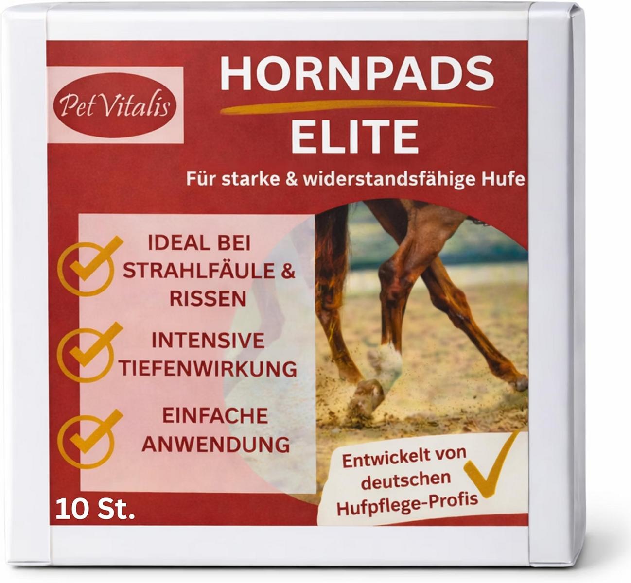 Hornpads / Hufpads zur intensiven Pflege des Hufstrahls - Pferdepflege